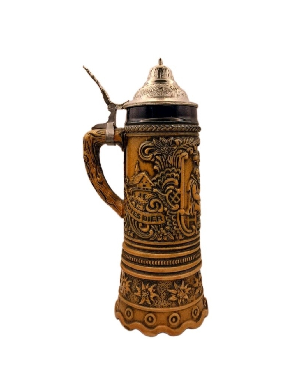 Vintage West Germany Musical Beer Stein - "Ein Prosit der Gemütlichkeit"